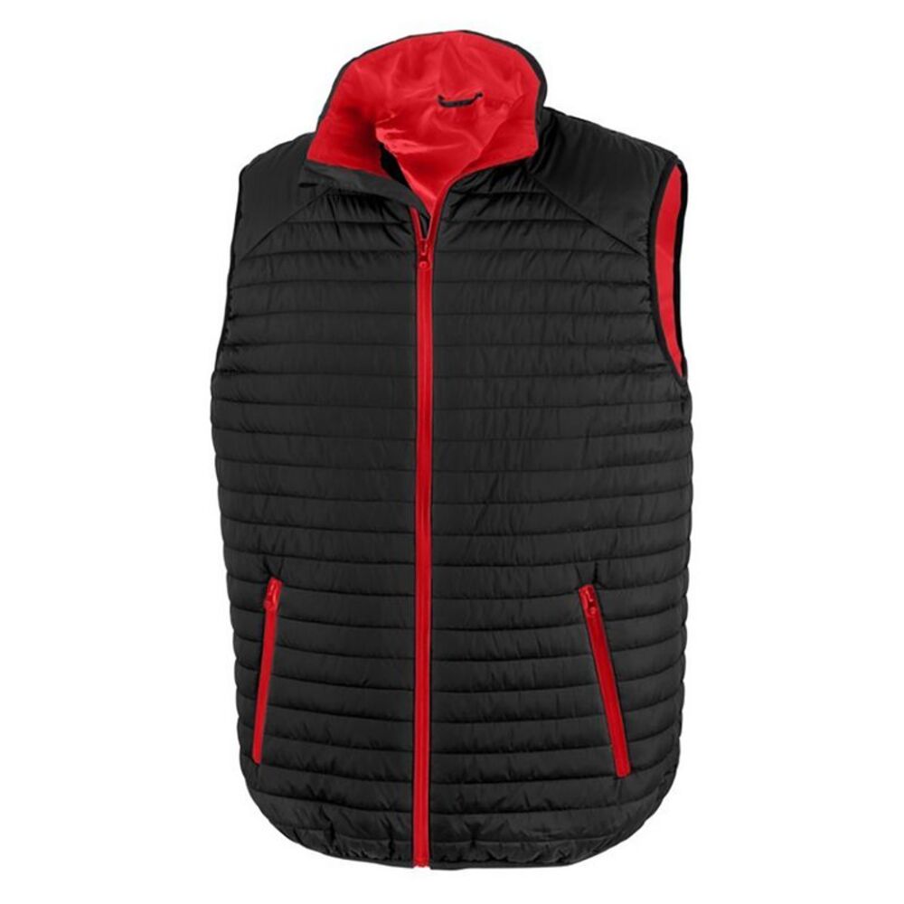 Result Unisex Adult Gilet / Black/Red